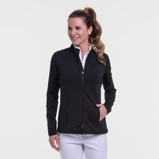 LONG SLEEVE BRUSHED JERSEY JACKET