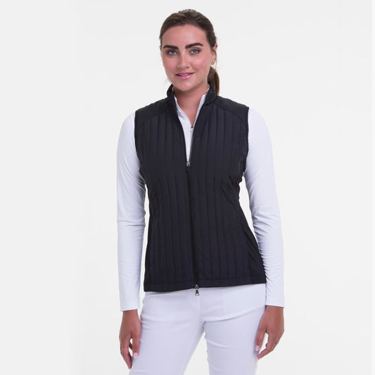 VERTICAL QUILTED VEST