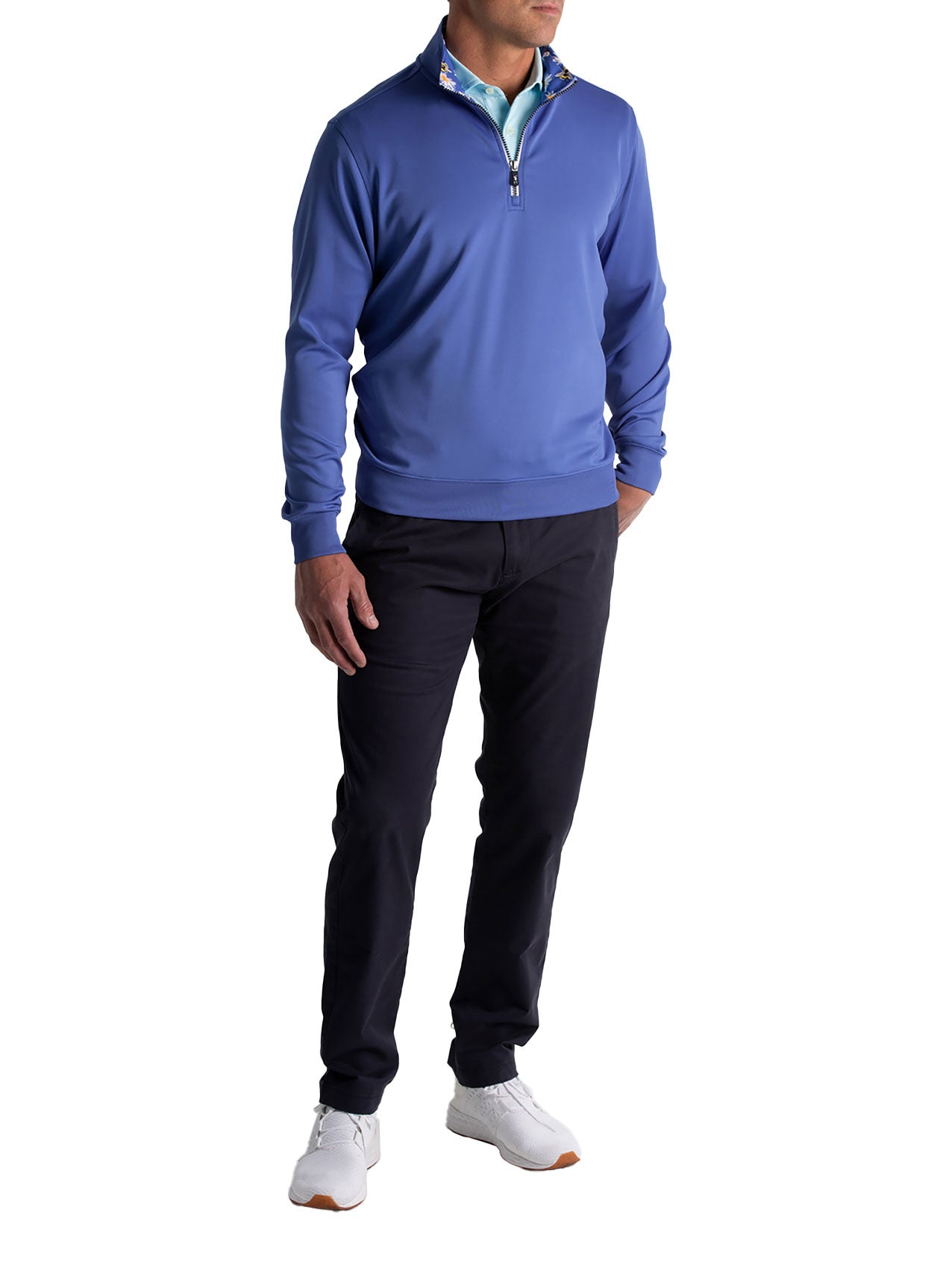 CAVES QUARTER ZIP PULLOVER